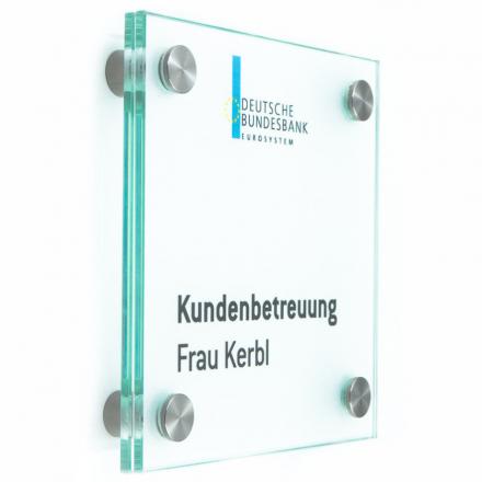 Türschild VITRUM 140/140